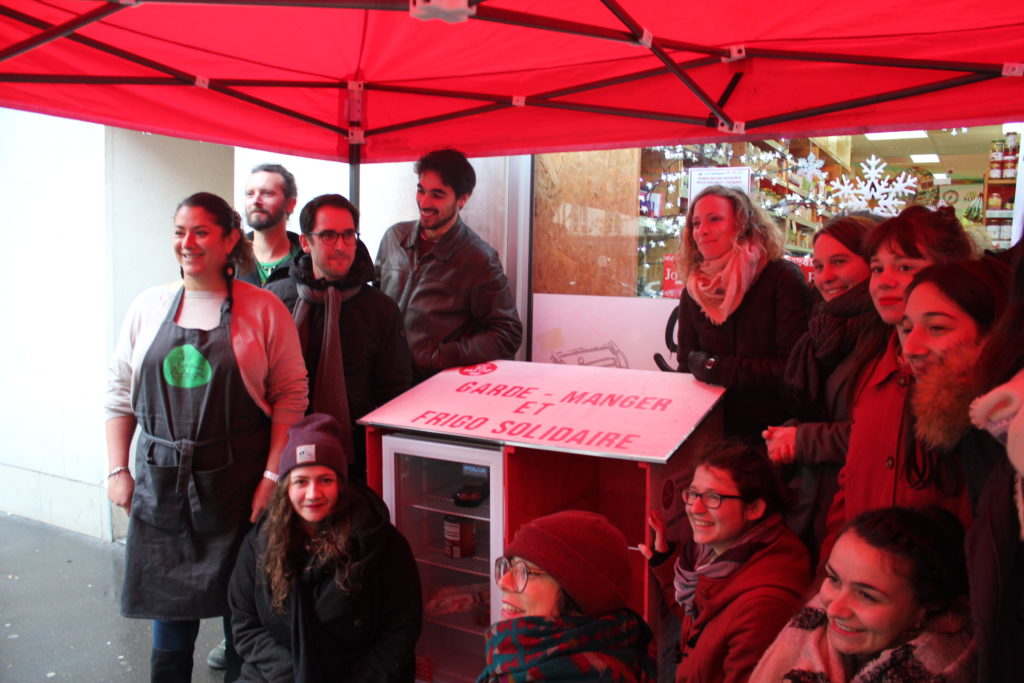 Le 1er Garde-Manger Frigo Solidaire de Paris dans le 12e (2017)