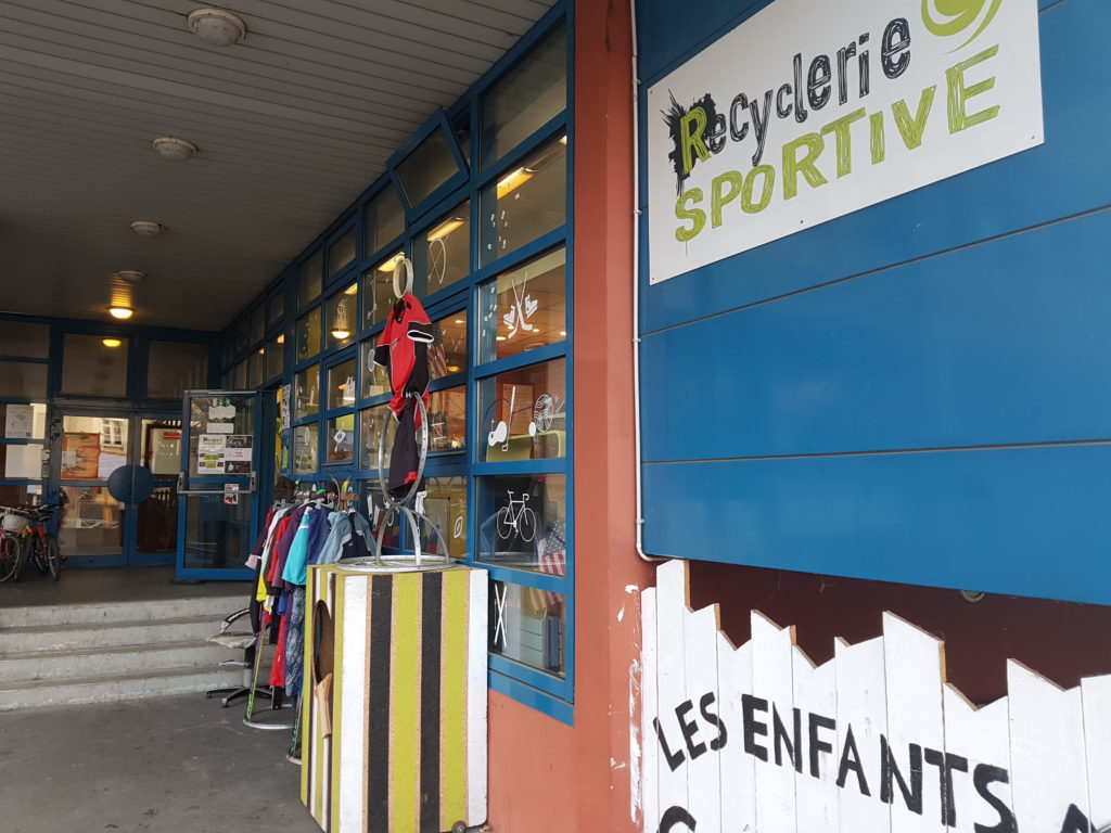 Recyclerie Sportive aux Grands Voisins (2017)